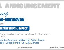 Global Announcement | Sobhana Jaya-Madhavan | Head – Global Partnerships