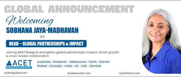 Global Announcement | Sobhana Jaya-Madhavan | Head – Global Partnerships