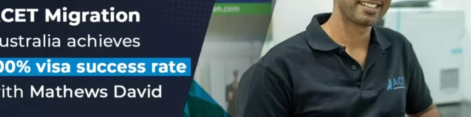 ACET Migration Australia achieves 100% visa success rate
