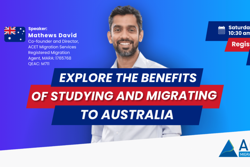 Free Seminar on Australian Migration and Education